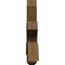 Ekena Millwork Davenport Rough Sawn Timber Gable Bracket, Western Red Cedar, 36"W x 24"H x 4"D x 4"F, 16/12 Pitch GBW036X24X0404DAV00RWR - alternate 5